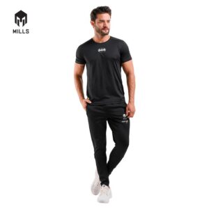 MILLS Batman Baju Olahraga Running Shirt Tee Shirt Black 2010DC
